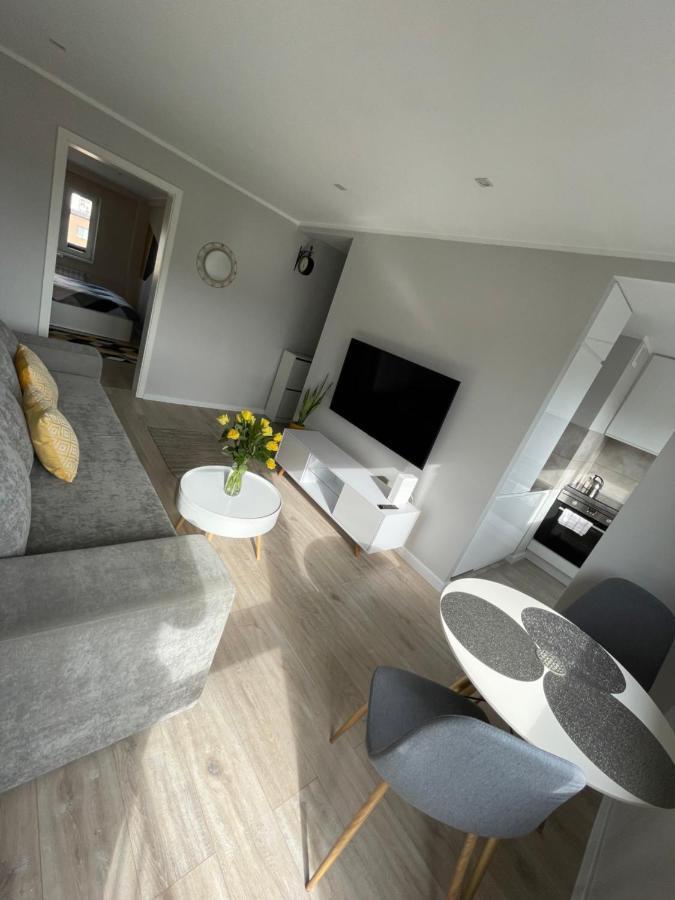 Luxury White Apartment By Marta Radom Exterior foto
